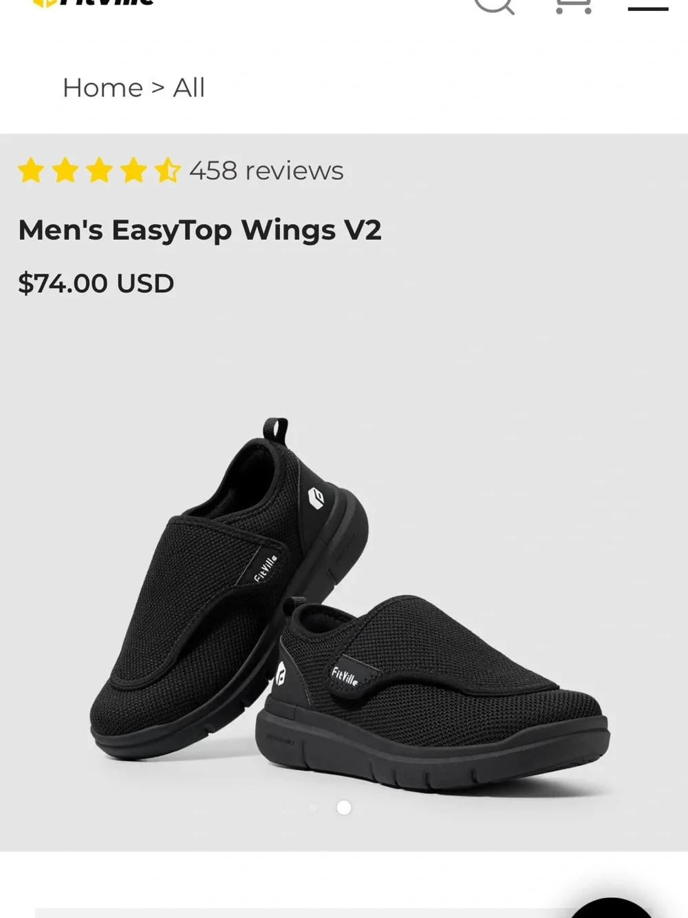 Men’s ' Breathable Slip-On Shoes - Black